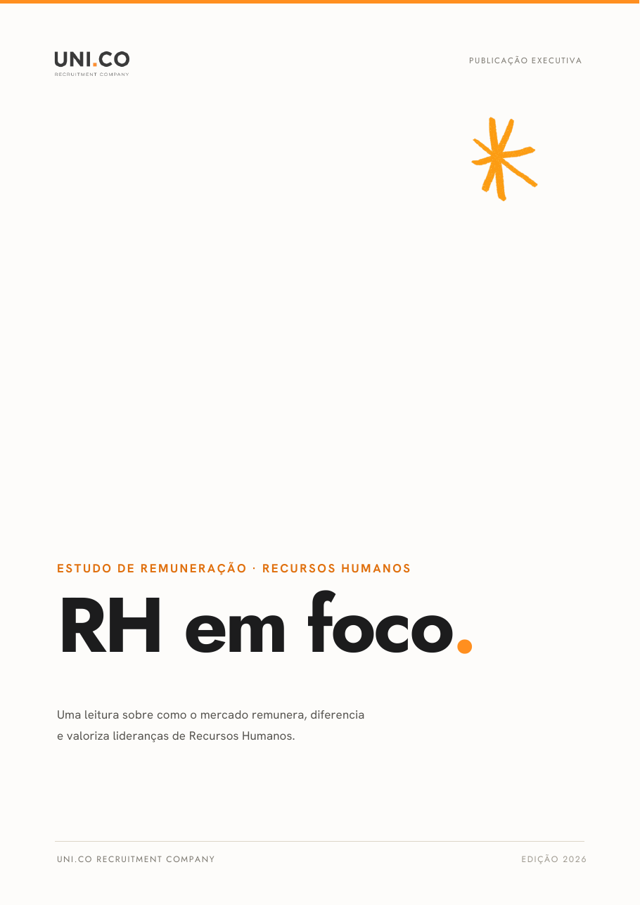 Capa do estudo RH em Foco 2026